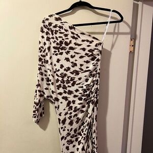 Tart:  Leopard Print - Brown and Cream — Dress - Size M